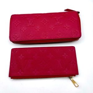 ❤️Red LV Empreinte Wallet❤️